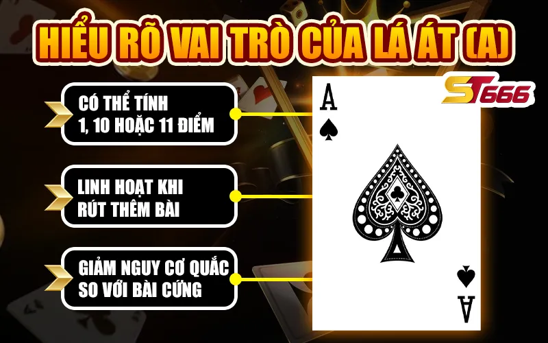 vai trò của lá Át (A)